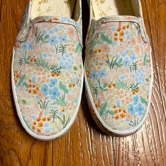Keds floral slip on shoe 7.5 - Picture 4 of 6